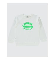 Civil Boys Erkek Çocuk Sweatshirt 10-13 Yaş Saks Mavisi (Ekru)