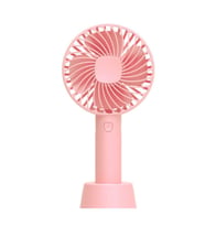 Concord CF15 Taşınabilir Mini Fan Şarjlı Vantilatör (Pembe)