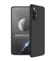 Galaxy A73 Kılıf Zore Ays Full Koruma Kılıf (Siyah)