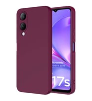 Microsonic Vivo Y17s Kılıf Groovy Soft Koyu Yeşil (Mor)