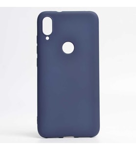 Xiaomi Mi Play Kılıf Soft Mat Premier Case (Lacivert)