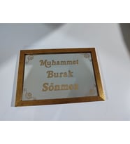 dekoratif ayna (Gold)