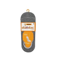 Dündar Kadın Modal Babet Çorap 6913 - 6 Adet (Gri)