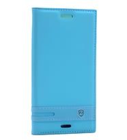 Sony Xperia X Compact Kılıf Elite Kapaklı Kılıf (Turkuaz)