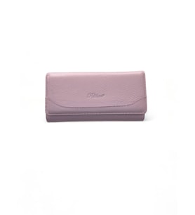 PEL-AT479 PELİKAN DERİ COMFORTABLE CÜZDAN (UNİSEX) (Lila)
