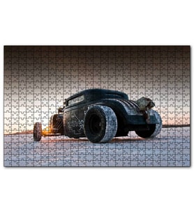 Cakapuzzle Motörhead Maça As Antika Araba  Puzzle Yapboz MDF (Ahşap) (255 Parça)