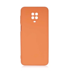 Xiaomi Redmi Note 9S Kılıf İçi Kadife Lansman Kapak (Turuncu)