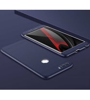 Huawei P9 Lite 2017 Kılıf Zore Ays Full Koruma Kılıf (Mavi)