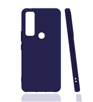 Kvy Tcl 20 SE Biye Silikon Kılıf (Lacivert)