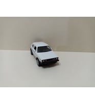 Volkswagen GOLF MK1 Metal Model Oyuncak Araba 12 Cm ( ÖZEL PLAKALI ) (Beyaz)