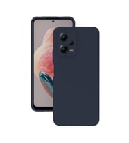 Xiaomi Redmi Note 12 5G Kılıf Kamera Korumalı Silikon Rubber Arka Kapak (Lacivert)