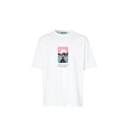Baskılı Erkek T-shirt (Beyaz)
