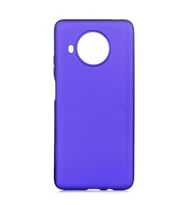 Xiaomi Redmi Note 9 Pro 5G Kılıf Zore Premier Silikon Kılıf (Saks)