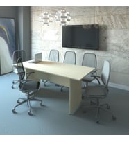 Vena Toplantı Masası 180x80x75 (18mm) (Akçaağaç Rengi )