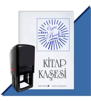 Kişiye Özel  Best Book Ever  Kitap Kaşesi (Mavi)