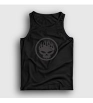 Presmono Unisex Beyaz Logo The Offspring Atlet 177420tt (Siyah)
