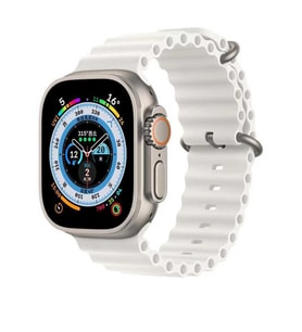 Apple Watch 38mm Zore KRD-75 Silikon Kordon (Beyaz)