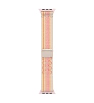 Watch 38mm KRD-91 Hasır Kordon Kayış (Pembe)