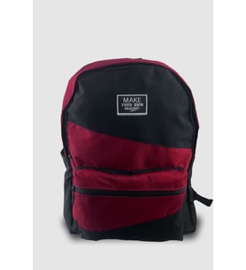 Bagorama PARTED Unisex Kumaş Günlük, Okul ve Spor Sırt Çantası (Bordo)
