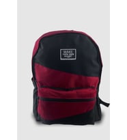 Bagorama PARTED Unisex Kumaş Günlük, Okul ve Spor Sırt Çantası (Bordo)
