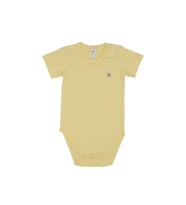 Omuz Çıtçıtlı Kısa Kollu Basic Body (Sarı)