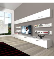 Decoraktiv Eko 360Y Slm Tv Ünitesi Tv Sehpası (Beyaz)