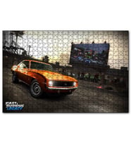 Cakapuzzle Hızlı ve Öfkeli Turuncu SS  Puzzle Yapboz MDF (Ahşap) (500 Parça)