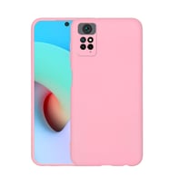 Xiaomi Redmi Note 12 Pro 4G Kılıf Kamera Korumalı iÇi Süet Dokulu Lansman Tipi Silikon (Pembe)