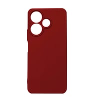Kvy Xiaomi Redmi 13 4G Biye Silikon Kılıf (Kırmızı)