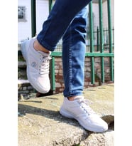 FAST STEP Unisex Sneaker Ayakkabı 589XA020 (BUZ RENGİ)