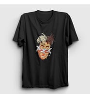 Presmono Unisex Sarı Melting XXXTentacion T-Shirt 47963tt (Siyah)