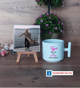 Teyze Daha Cool Fotoğraflı Dekoratif Taş, Kupa Bardak Beyaz Hediye (Model 12)