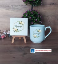 Doğum Günü Hediyesi Dekoratif Taş, Kupa Bardak Kırmızı Hediye (Model 4)