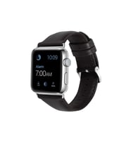 BİPOWER Apple Watch 42-44mm KRD10 Deri Kordon (Acı Kahve)