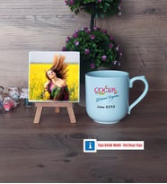 Çocuk Gelişim Uzmanı Fotoğraflı Dekoratif Taş, Kupa Bardak Beyaz Hediye Öğretmenler Günü Hediyesi (Model 5)