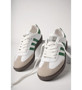 Muggo JABBAR Unisex Ortopedik Günlük Garantili Bağcıklı Yürüyüş Koşu Sneaker Spor Ayakkabı (Yeşil)