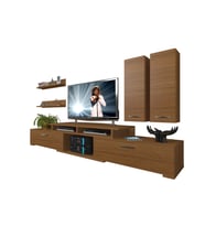 Decoraktiv Flex 5d130 Mdf Tv Ünitesi Tv Sehpası (Ceviz)