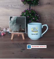 Mühendisler Günü Hediyesi Fotoğraflı Dekoratif Taş, Kupa Bardak Beyaz Hediye (Model 5)