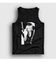 Presmono Unisex Beyaz Flip Miley Cyrus Atlet 400297tt (Siyah)