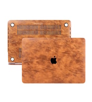 MacBook Pro Kılıf HardCase A1706 A1708 1989 A2159 2016/2019 Uyumlu Kılıf Leat (Kahverengi)