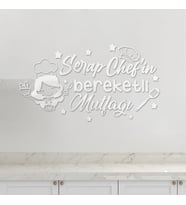 İsimli Chefin Bereketli Mutfağı Mutfak Yazısı (Gümüş)