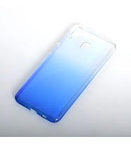 Galaxy M20 Kılıf Parlak Renk Geçişli Kılıf (Mavi)