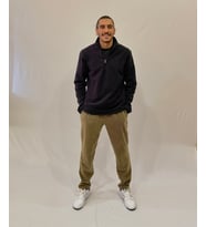 Erkek Rahat Kalıp Softech Polar Sweat Eşofman Altı SPR24EA71 (Haki)