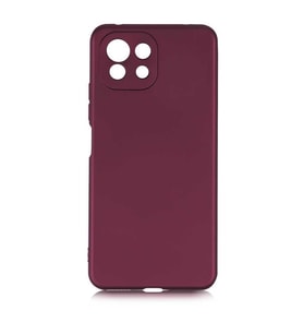 Xiaomi Mi 11 Lite Kılıf Zore Premier Silikon Kılıf (Mürdüm)