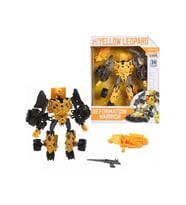 Deformation Warrior Robota Dönüşen Araba Optimus Prime Grimlock 18 CM (Sarı)