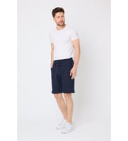 METALIC Erkek Siyah Regular Fit Şort & Bermuda (Lacivert)