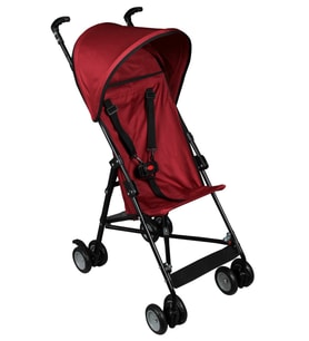 Norfolk Diamond Baby Montreal Pratik Baston Bebek Arabası - Yağmurluk Hediyeli (Bordo)