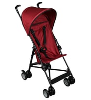 Norfolk Diamond Baby Montreal Pratik Baston Bebek Arabası - Yağmurluk Hediyeli (Bordo)