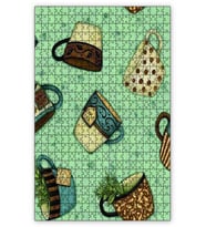 Cakapuzzle Sıcak İçeçek Fincanları Puzzle Yapboz MDF (Ahşap) (500 Parça)