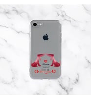 Iphone 7/8 Tasarım Kılıfları (103 Tasarım) (Bordo)